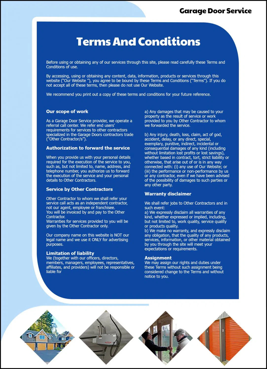 All County GarageDoor Service Mukilteo, WA 425-296-3087